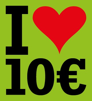 I love 10 Euros