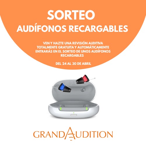 SORTEO DE AUDÍFONOS RECARGABLES