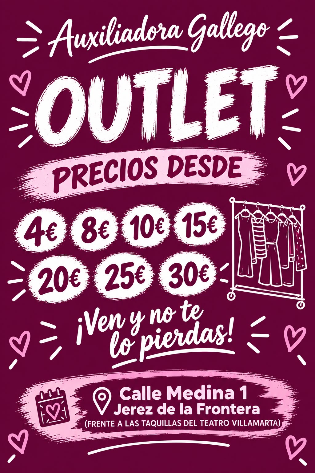 Outlet en Auxiliadora Gallego